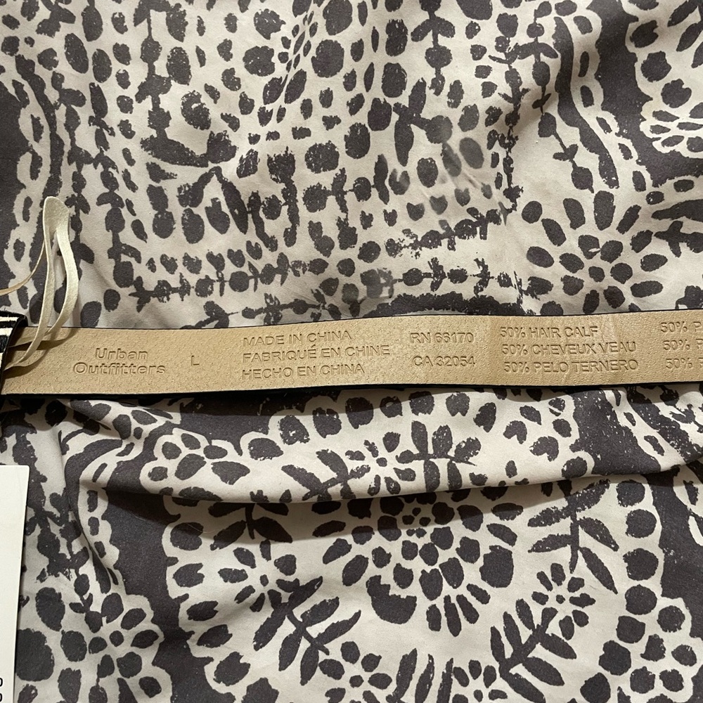 Urban outfitters zebra belt - Picture 5 of 5